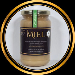 Miel local provenant des ruches du secteur